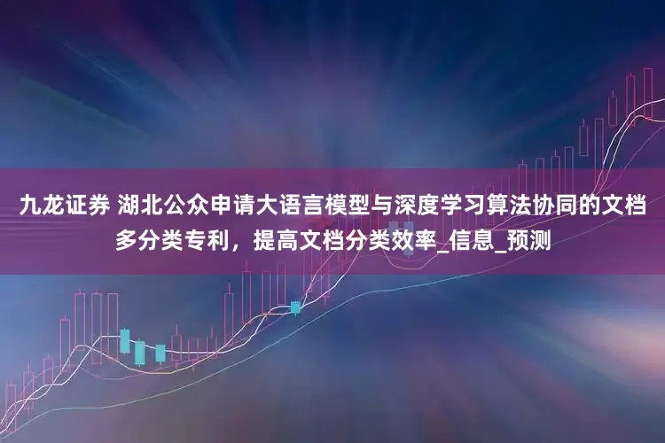 九龙证券 湖北公众申请大语言模型与深度学习算法协同的文档多分类专利，提高文档分类效率_信息_预测