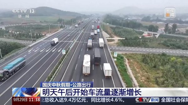 汇利资本 探亲、旅游客流叠加 国庆中秋假期哪些路段将迎来超大流量？