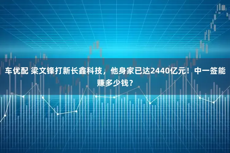 车优配 梁文锋打新长鑫科技，他身家已达2440亿元！中一签能赚多少钱？